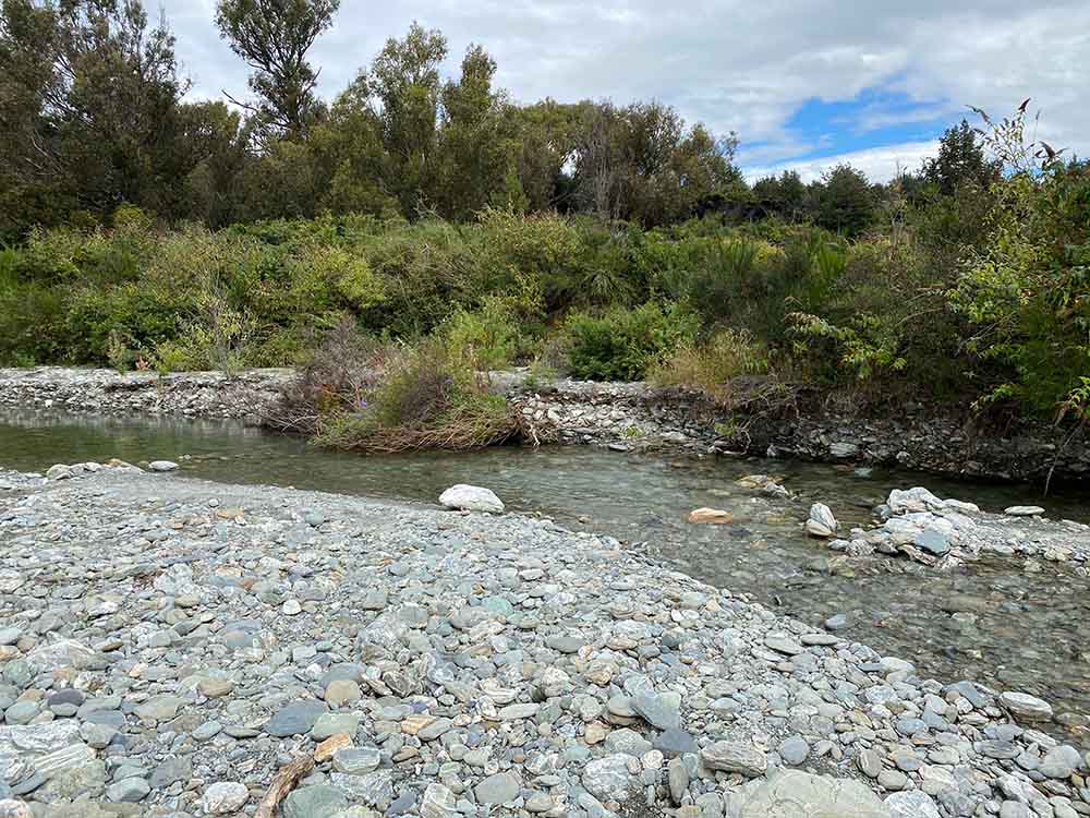 A landscape used in the filming of The Lord of the Rings