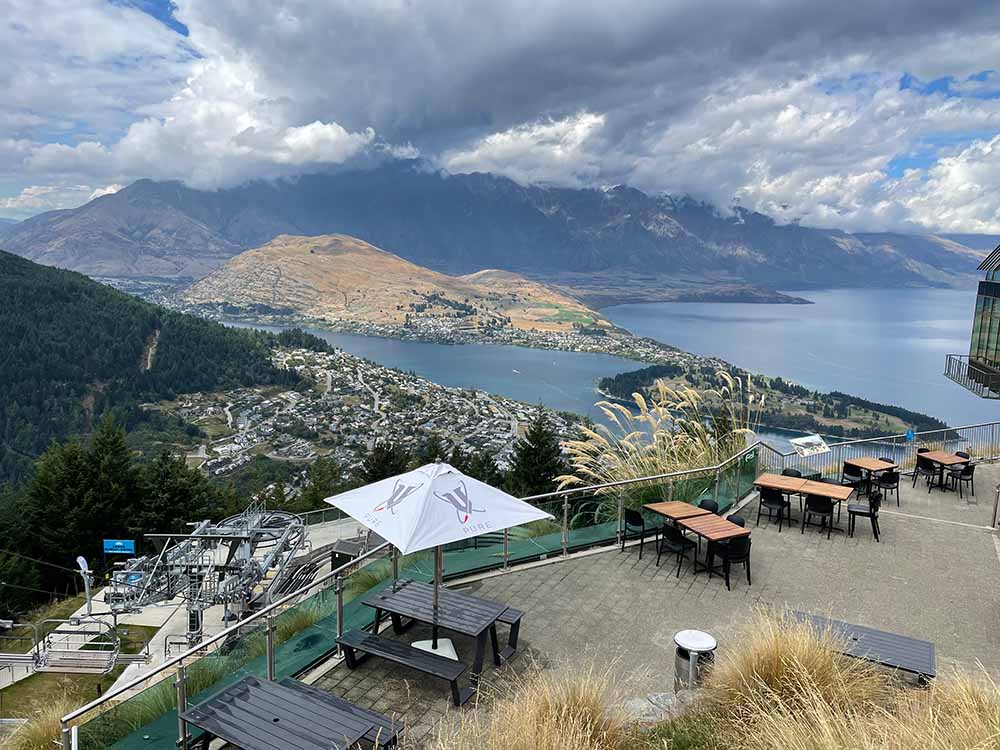 The Luge - Outdoor cafe